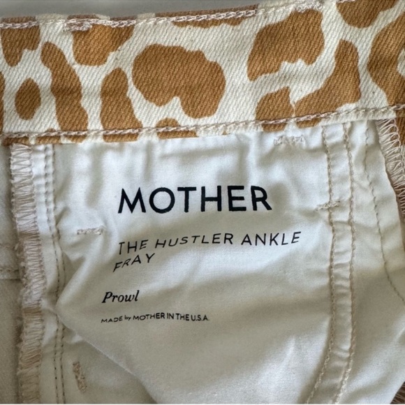 MOTHER The Hustler Ankle Fray Jeans In Prowl - Picture 7 of 9